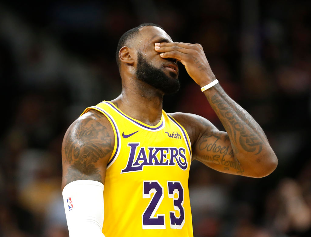 Lebron James Is Closing in on an Embarrassing NBA Record