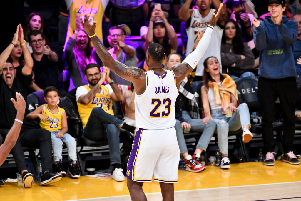 best of lebron james lakers