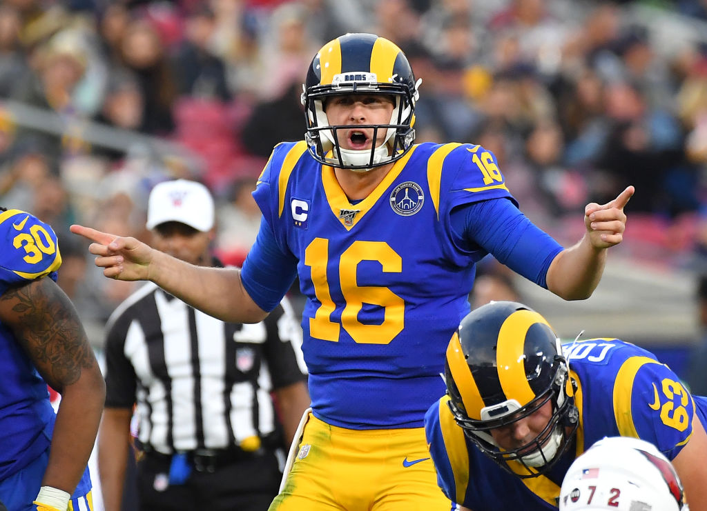 la rams jersey history