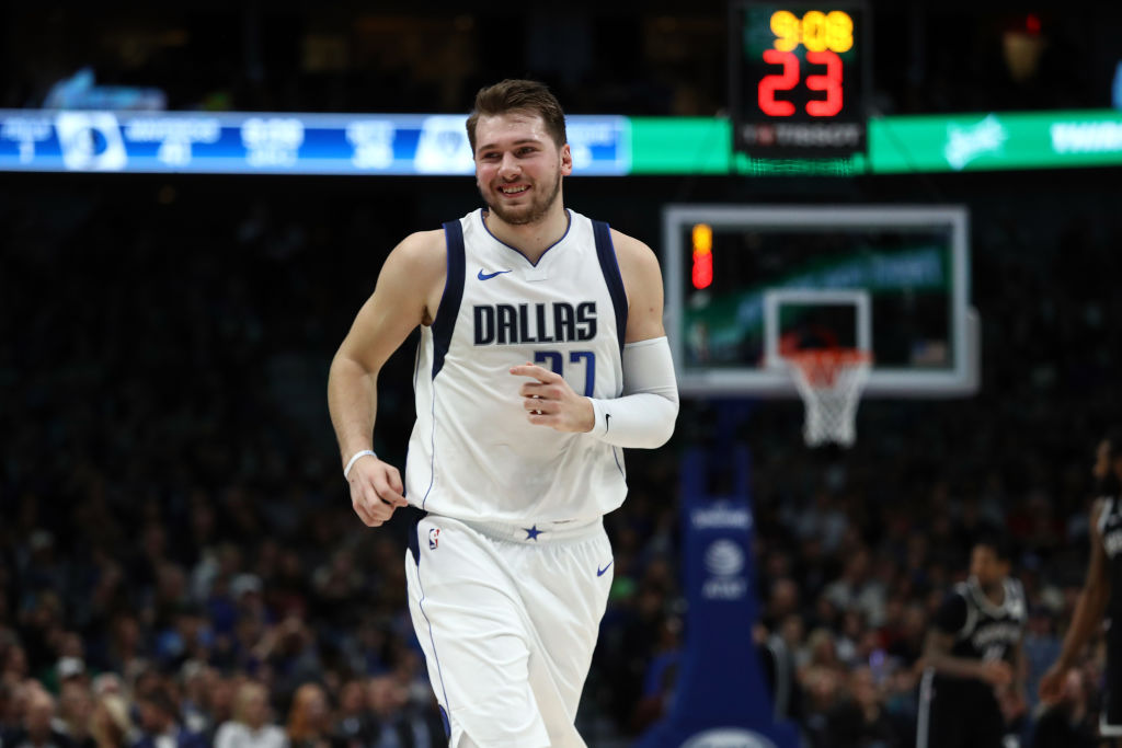 Mavericks forward Luka Doncic