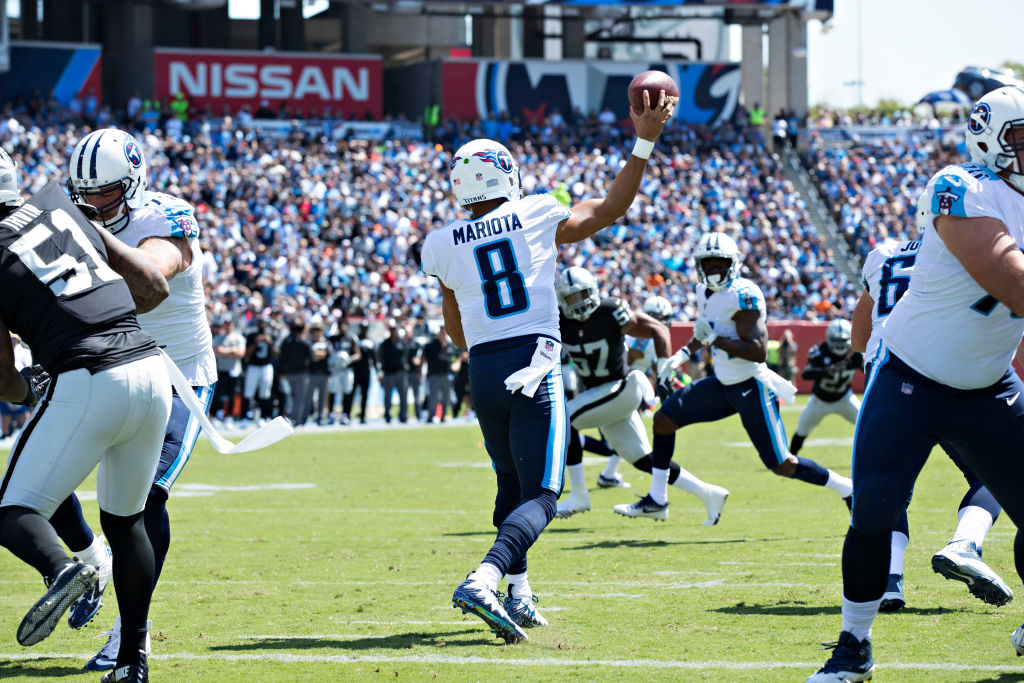 The Raiders are betting big on Marcus Mariota with up to $20 million in contract incentives.