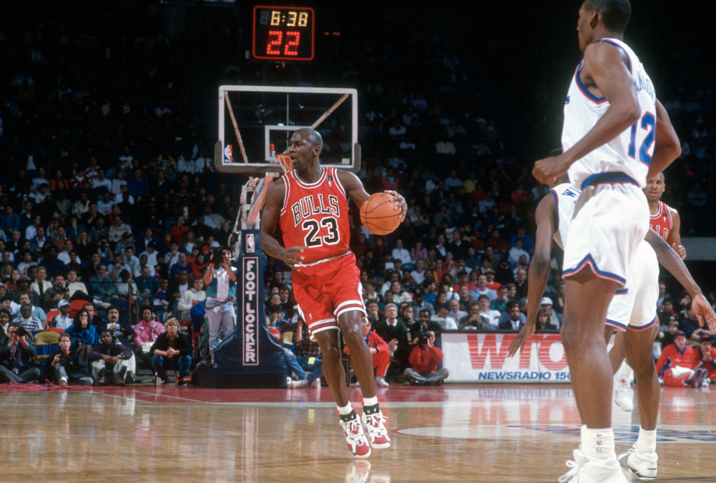 michael jordan wearing 12