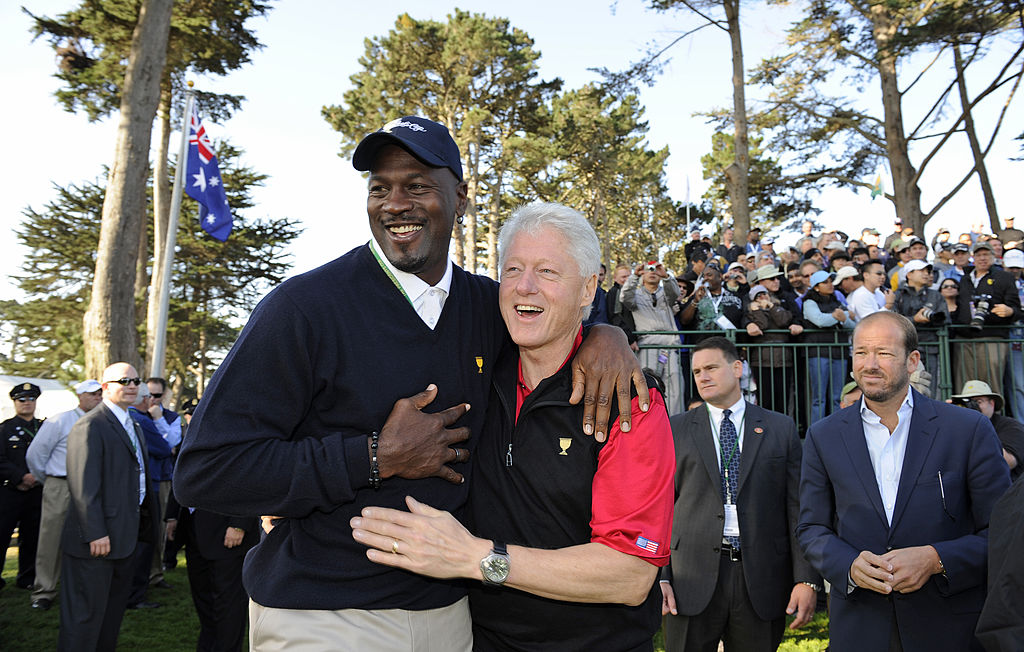 Even Bill Clinton wasn't safe from Michael Jordan's infamous trash-talking.