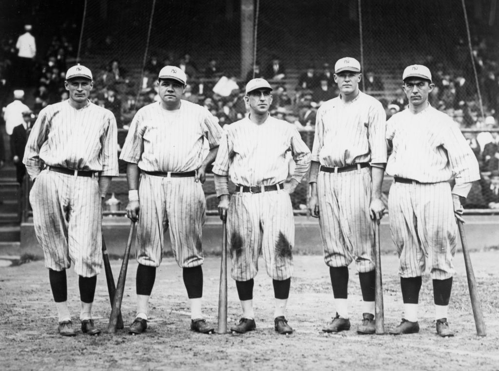 The New York Yankees have worn pinstripes since they were the Highlanders.