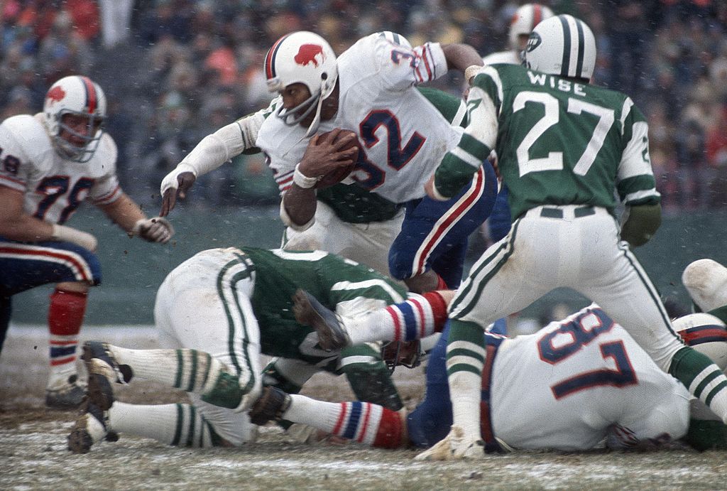O.J. Simpson made NFL history during his time in Buffalo.