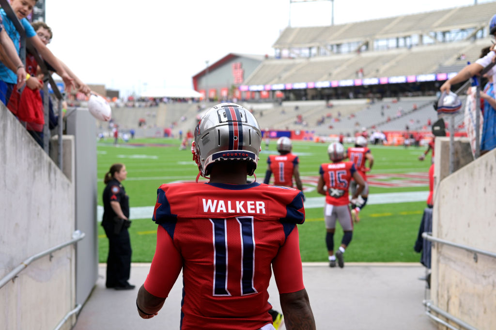 P.J. Walker is going from the XFL to the Carolina Panthers organization.