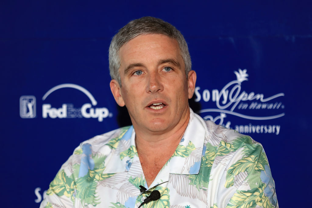 PGA Tour commissioner Jay Monahan