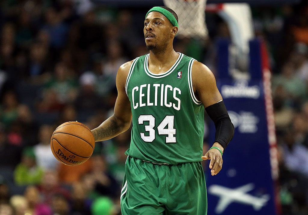 Paul Pierce of the Boston Celtics