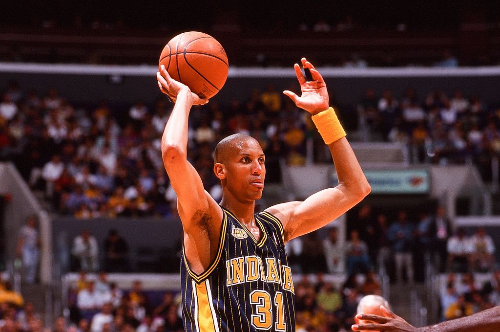 reggie miller starting lineup