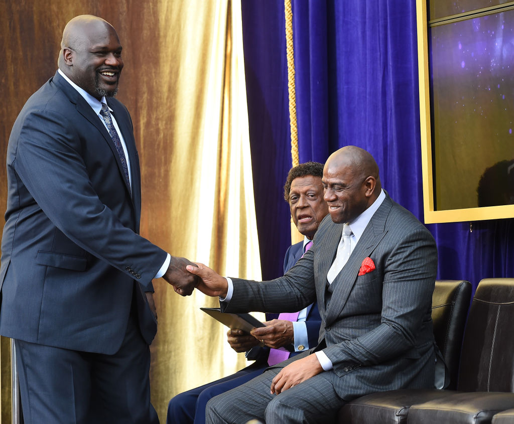 Shaquille O’Neal Talks About Best Advice Magic Johnson Gave Him