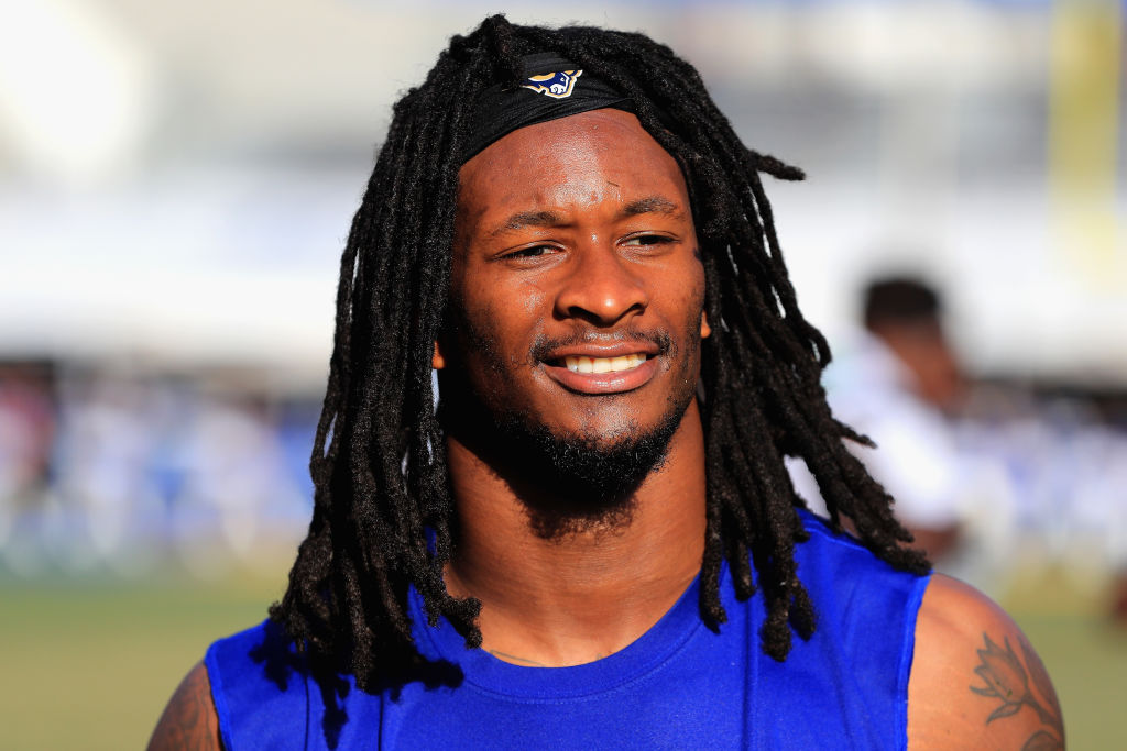 Todd Gurley, now with the Atlanta Falcons
