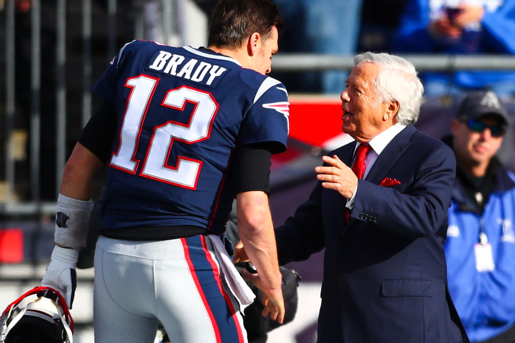 Tom Brady Robert Kraft