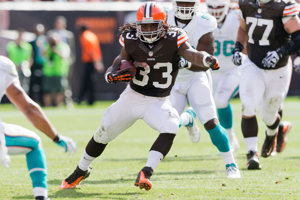 Cleveland Browns running back Trent Richardson ran for 11 touchdowns as a rookie, but never became the star Cleveland imagined. 