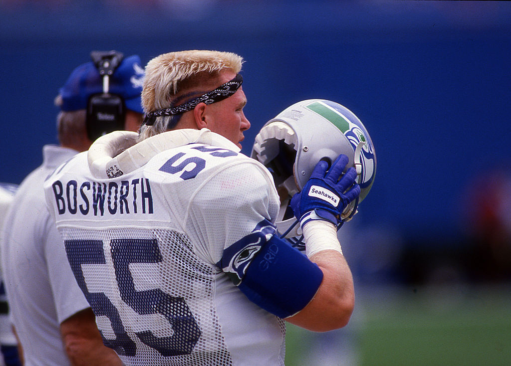 brian bosworth seahawks jersey