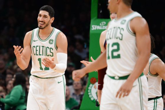 Did Enes Kanter of the Boston Celtics Troll Kyrie Irving Again on Twitter?