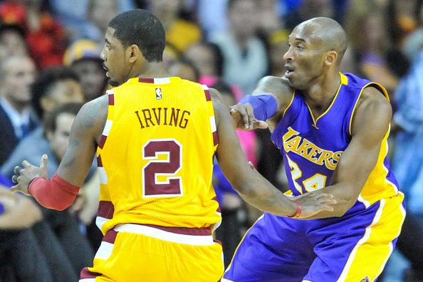 kyrie challenges kobe