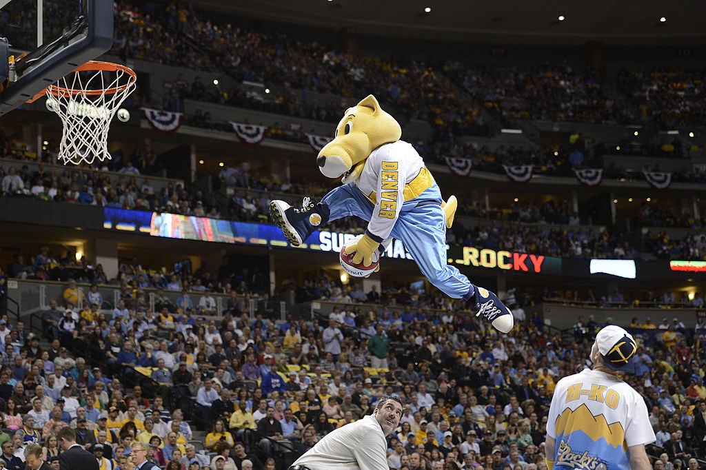 Denver's mascot Rocky