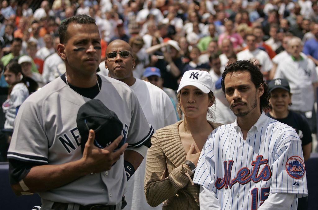 Alex Rodriguez and Jennifer Lopez