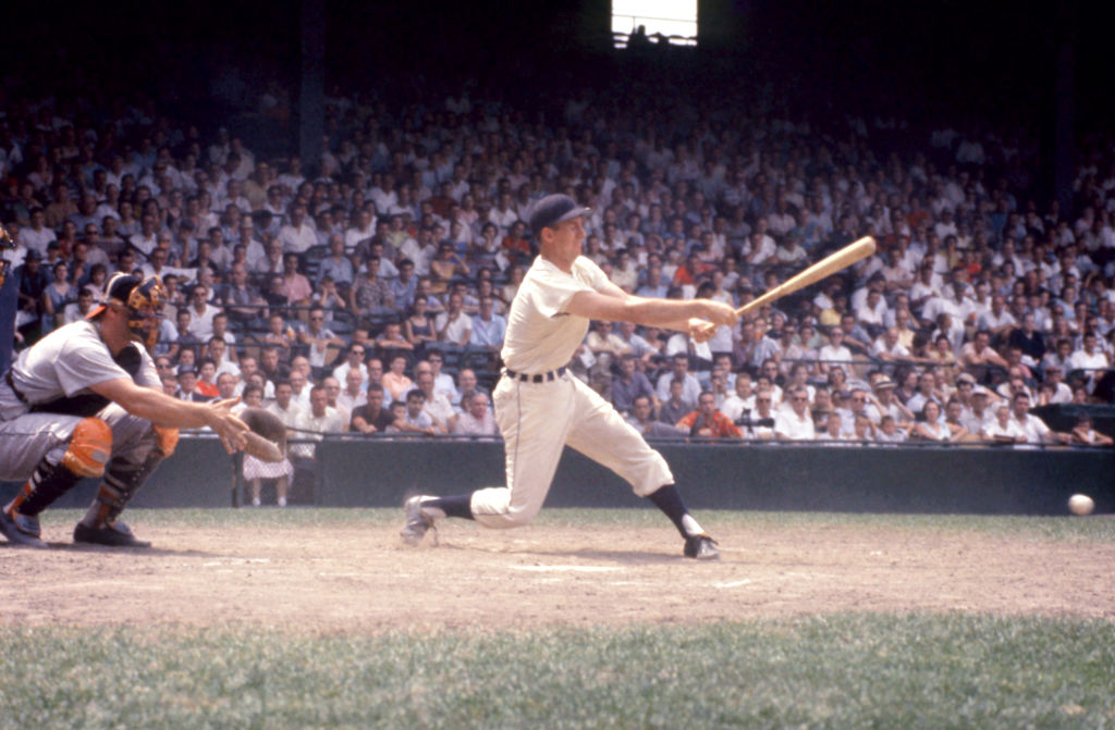 Detroit Tigers legend Al Kaline played with a special pair of cleats.