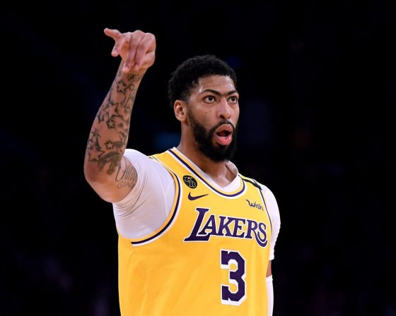 Los Angeles Lakers star Anthony Davis