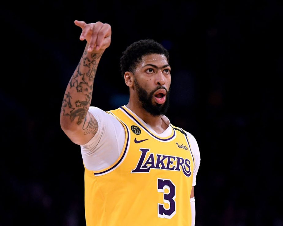 Los Angeles Lakers star Anthony Davis