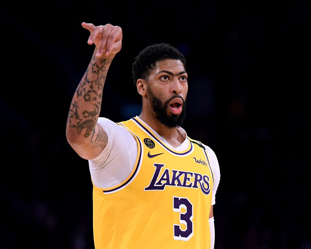 Los Angeles Lakers star Anthony Davis