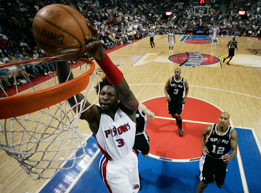Detroit Pistons legend Ben Wallace believes the Detroit Pistons benefitted from not drafting Carmelo Anthony in 2003.