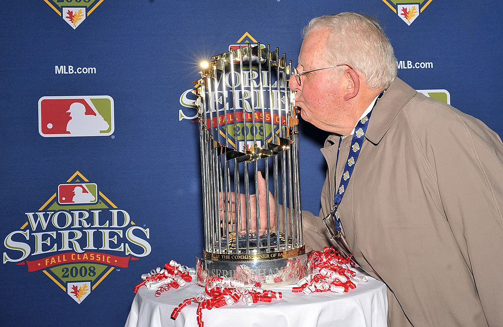 Former Philadelphia Phillies executive Bill Giles is why the National League doesn't have a designated hitter.