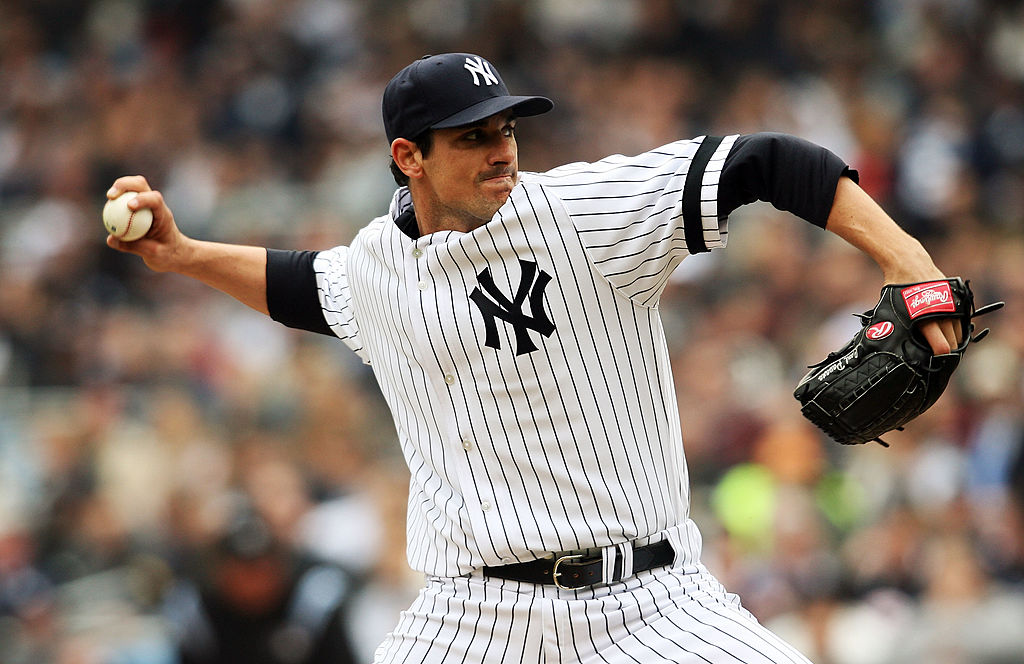 Carl Pavano went 9-8 with a 5.00 ERA in 26 starts from the New York Yankees from 2005-08. Pavano is considered one of the biggest free agent busts in baseball history.