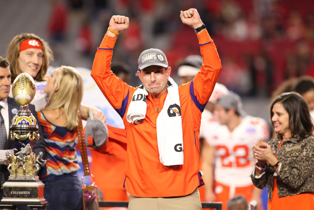 Clemson Head Coach Dabo Swinney