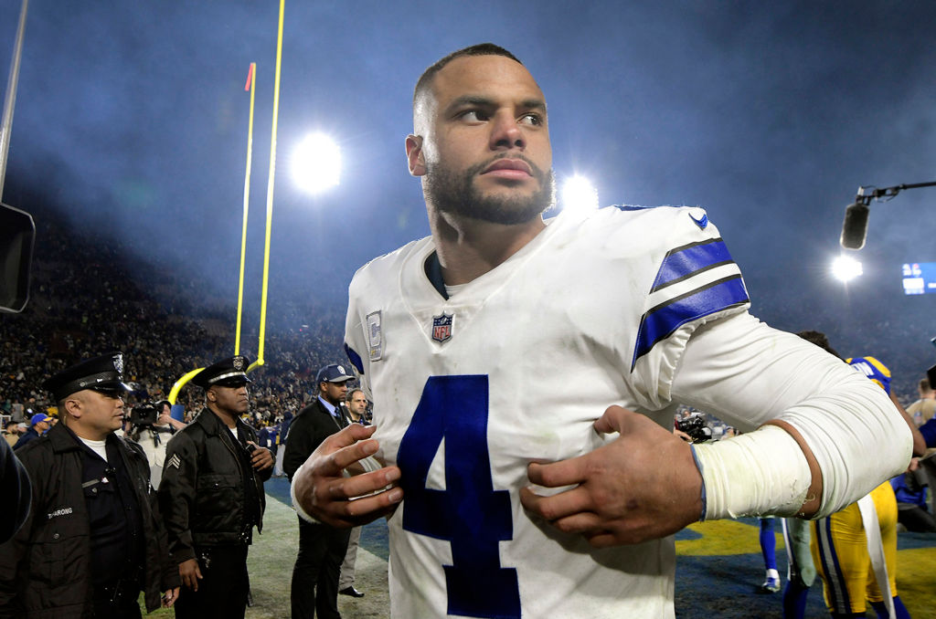 Cowboys quarterback Dak Prescott