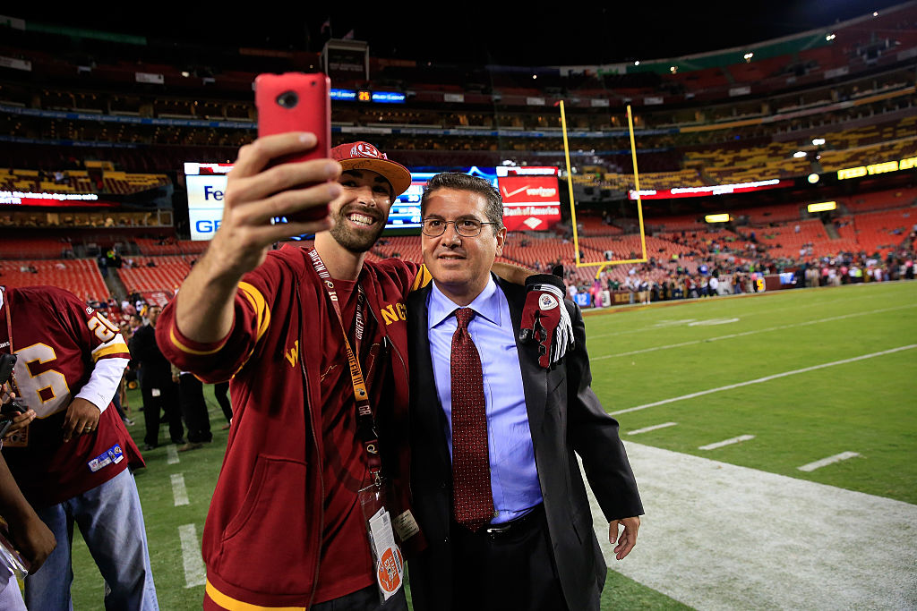Redskins owner Dan Snyder won $66,000 for suing a fan who cancelled her season tickets.