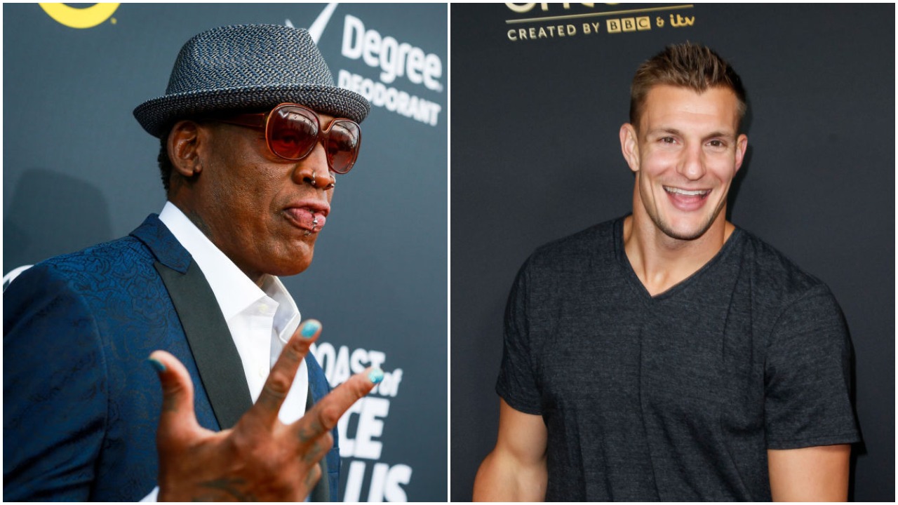 Dennis Rodman Rob Gronkowski