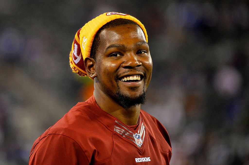 Instead of sticking with basketball after retirement, Kevin Durant has expressed interest in owning his hometown NFL team, the Redskins.