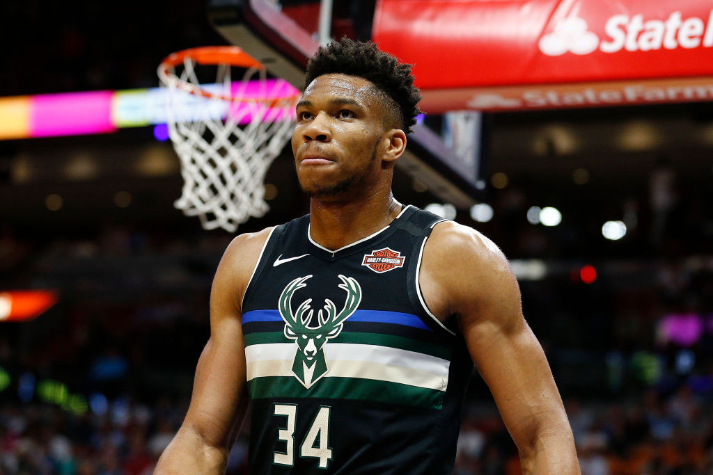 Bucks forward Giannis Antetokoummpo