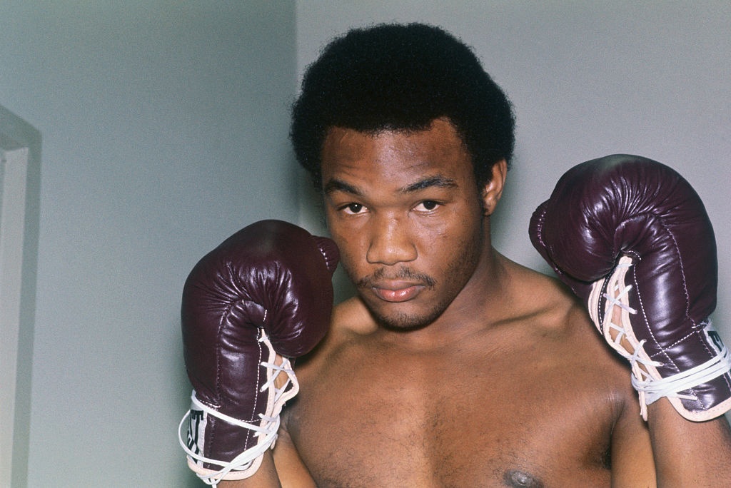 Heavyweight fighter George Foreman
