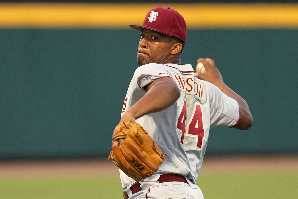 Former Tampa Bay Buccaneers quarterback Jameis Winston had a 2.69 ERA in two seasons at Florida State. Could Winston pivot to baseball after five NFL seasons?