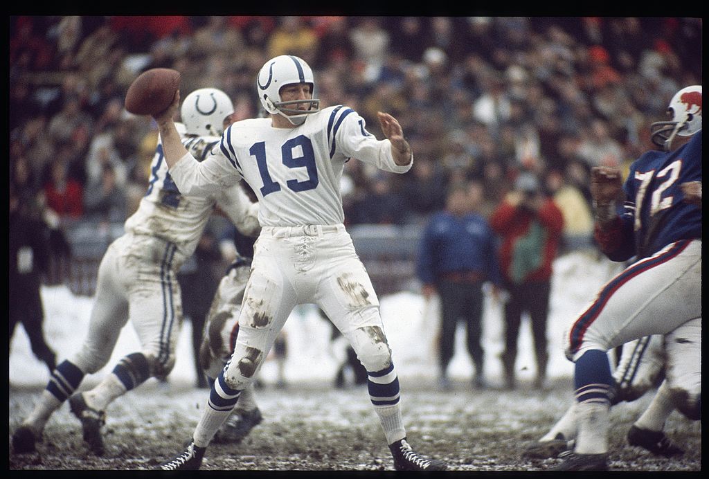 Despite his on-field success, one bad investment forced Johnny Unitas to file for bankruptcy.