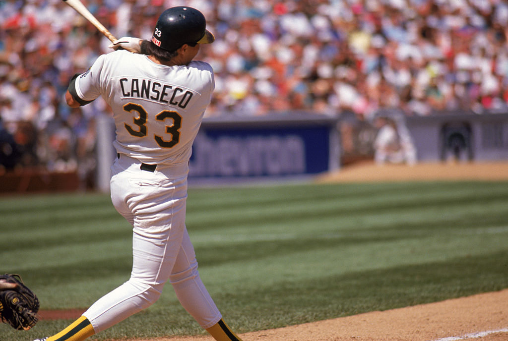 Jose Canseco declared bankruptcy after his baseball career ended.