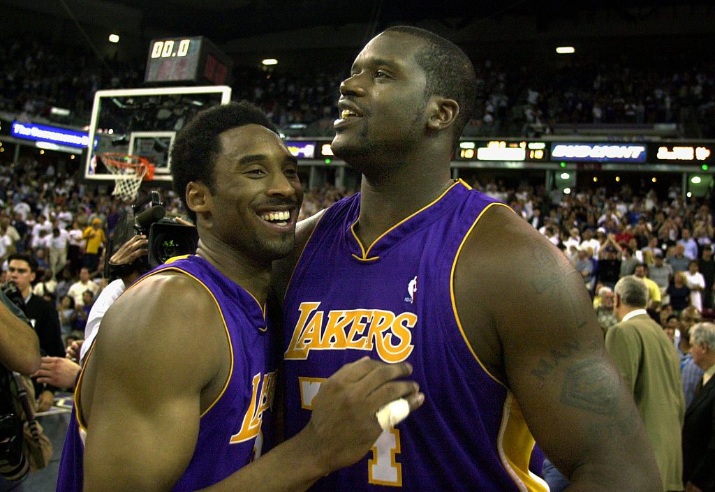 Kobe Bryant and Shaquille O'Neal