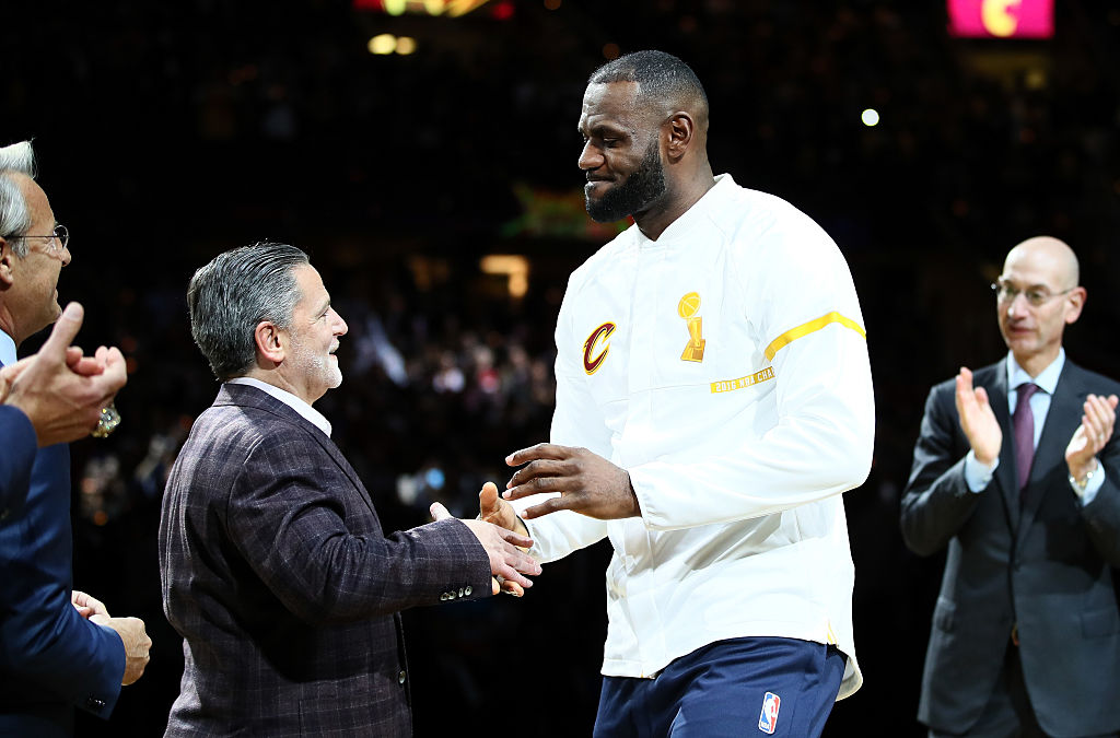 When LeBron James went to Miami, Cleveland Cavaliers owner Dan Gilbert wrote a letter about him. He was not the first to do that, though.