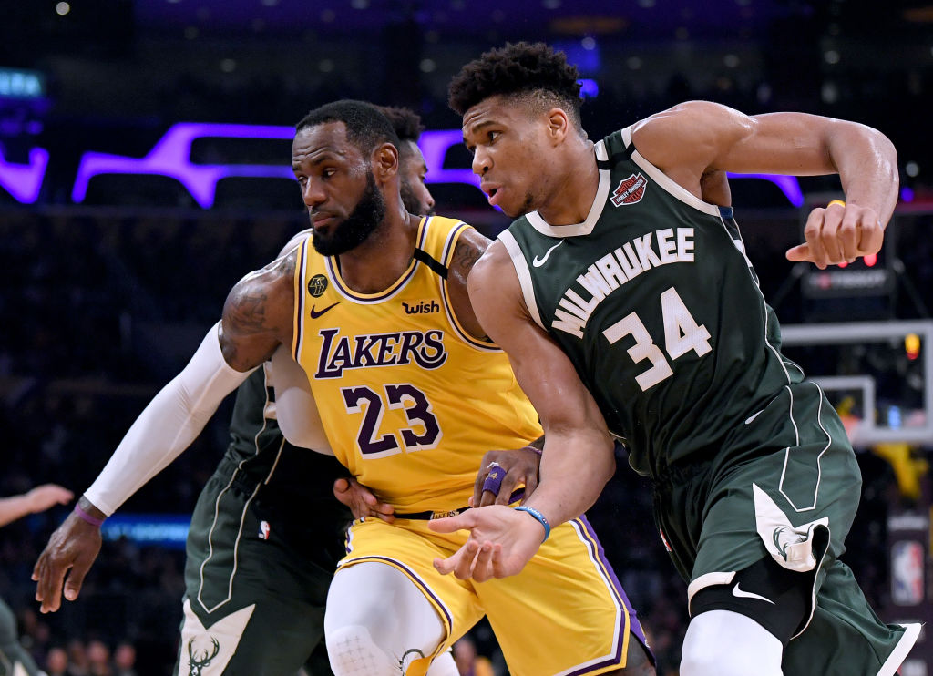 LeBron James and Giannis Antetokounmpo are battling it out for the NBA MVP award.