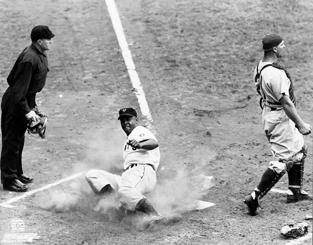 Longtime New York Giants outfielder Monte Irvin almost broke baseball's color barrier in the 1940s instead of future Brooklyn Dodgers star Jackie Robinson.