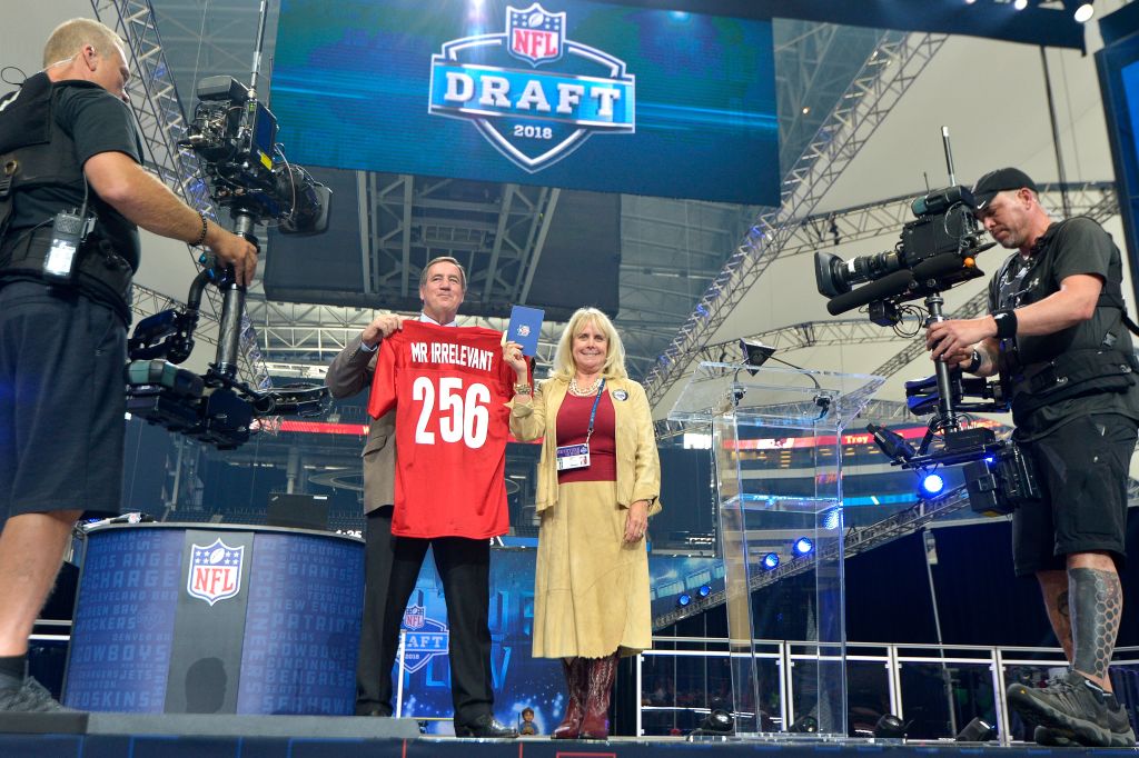 The NFL draft tradition of honoring Mr. Irrelevant began in 1976,