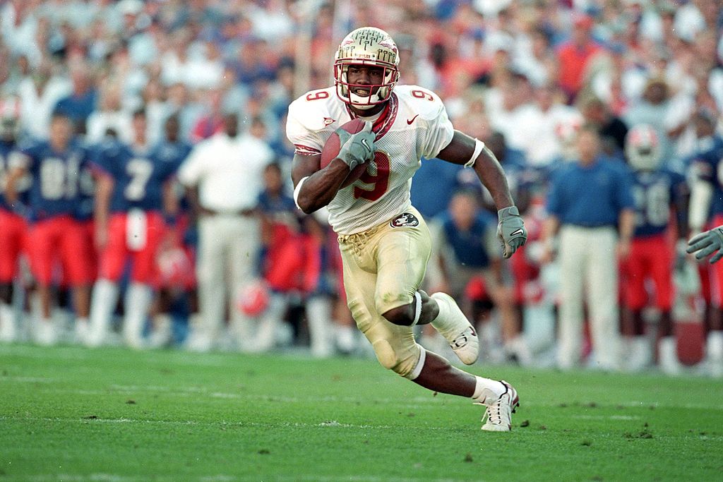 Former Bengals receiver Peter Warrick lost his chance at the 1999 Heisman Trophy after getting arrested over $21 while he was a player at FSU.