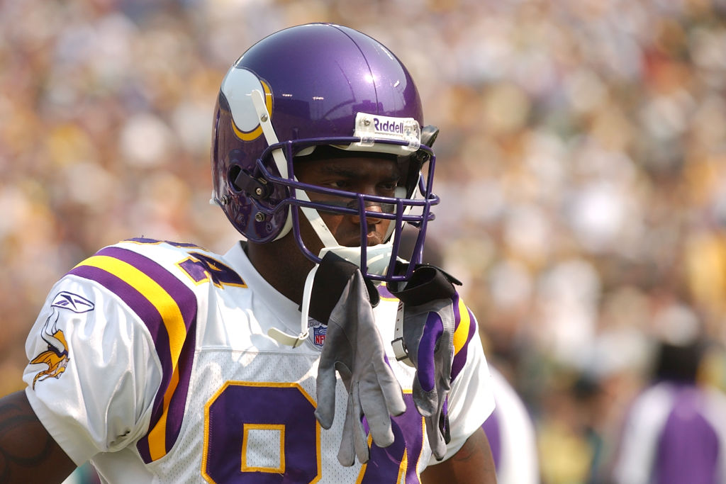Minnesota Vikings wide receiver Randy Moss paid plenty of fines during his NFL career.