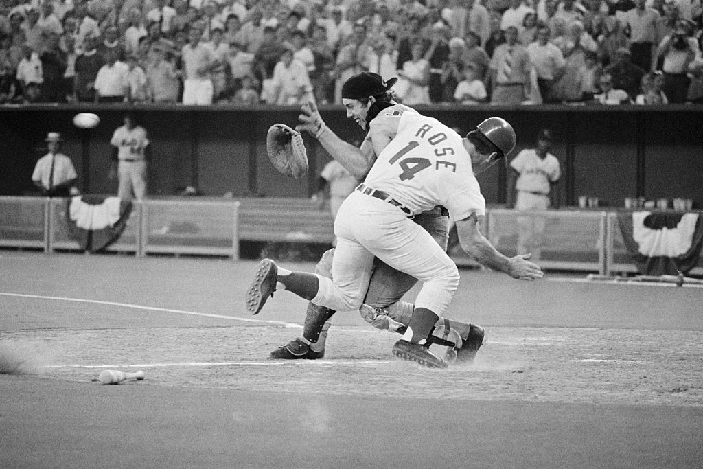 Pete Rose, Ray Fosse, 1970 MLB All-Star Game