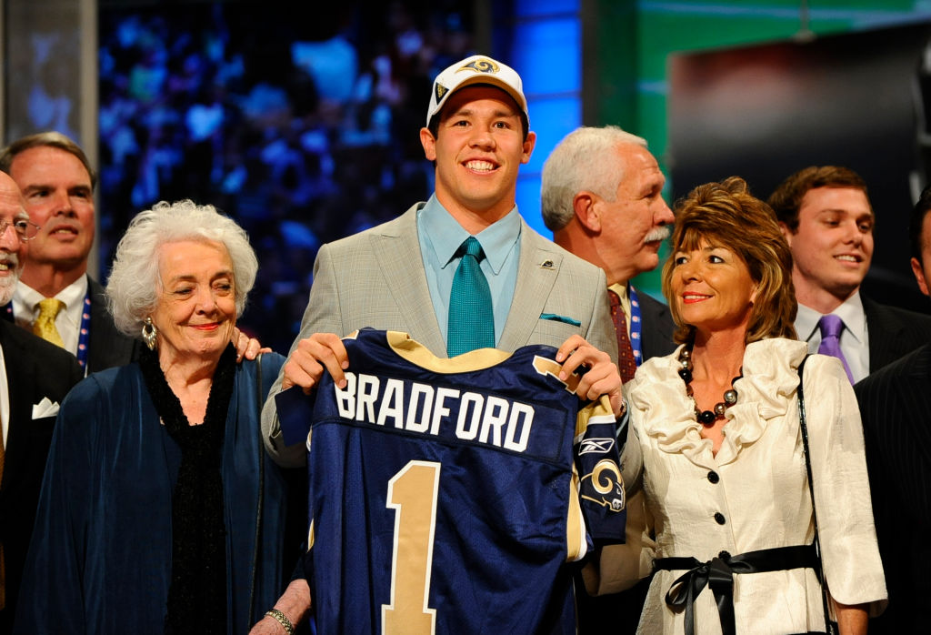 2010 No. 1 Pick Sam Bradford Out of Football and Made $6,684 Per Yard in Career