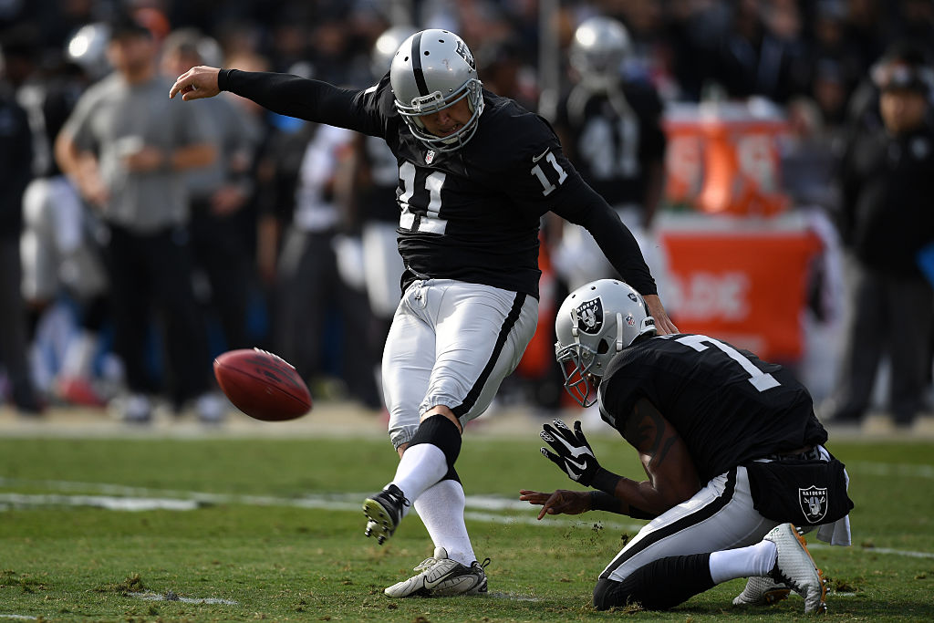 Former Oakland Raiders star Sebastian Janikowski faced pressure as the rare kicker drafted in the first round. Janikowski instead turned those odds into $55 million.