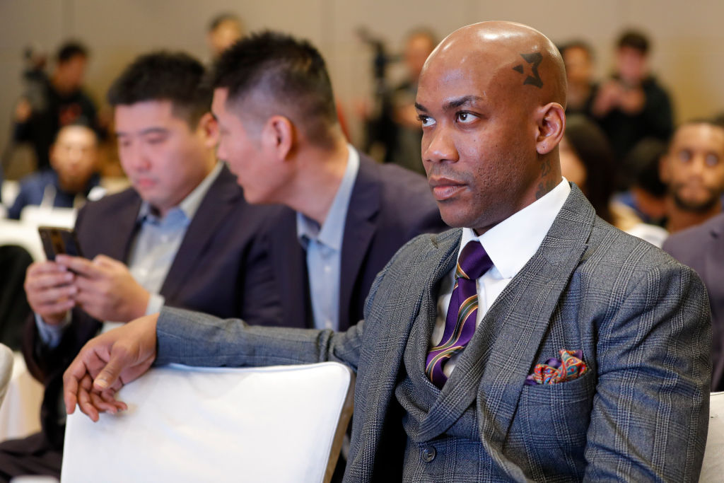 Former NBA star point guard Stephon Marbury